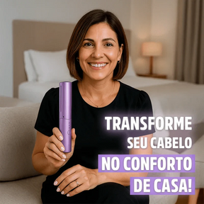 Pente Alisador de Cabelo 5 em 1 Sem Fio InfiniteGlam