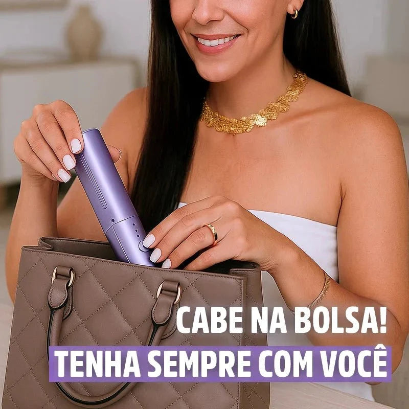 Pente Alisador de Cabelo 5 em 1 Sem Fio InfiniteGlam