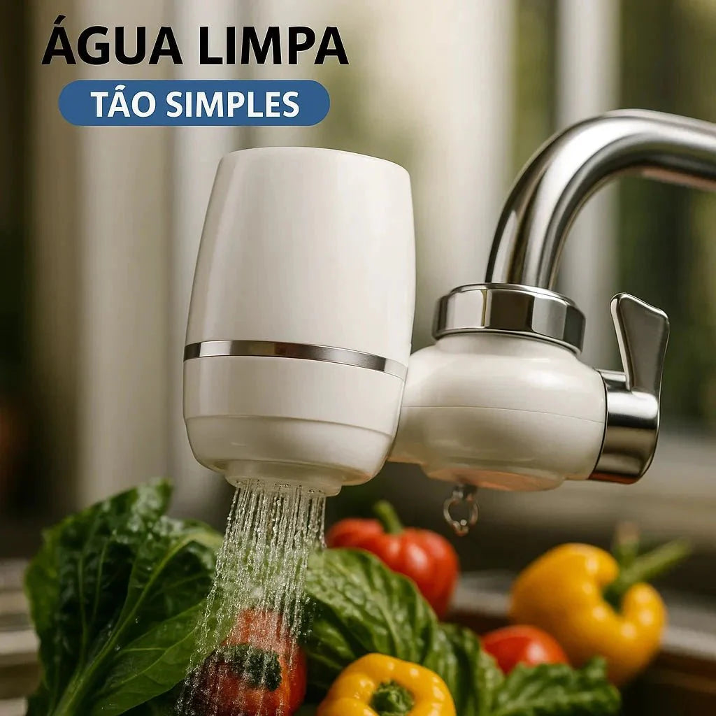 Purificador Filtro de Água para Torneira - AquaShield