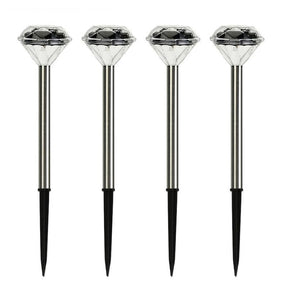 Refletor Luminária Holofote Precious Led com Painel Solar