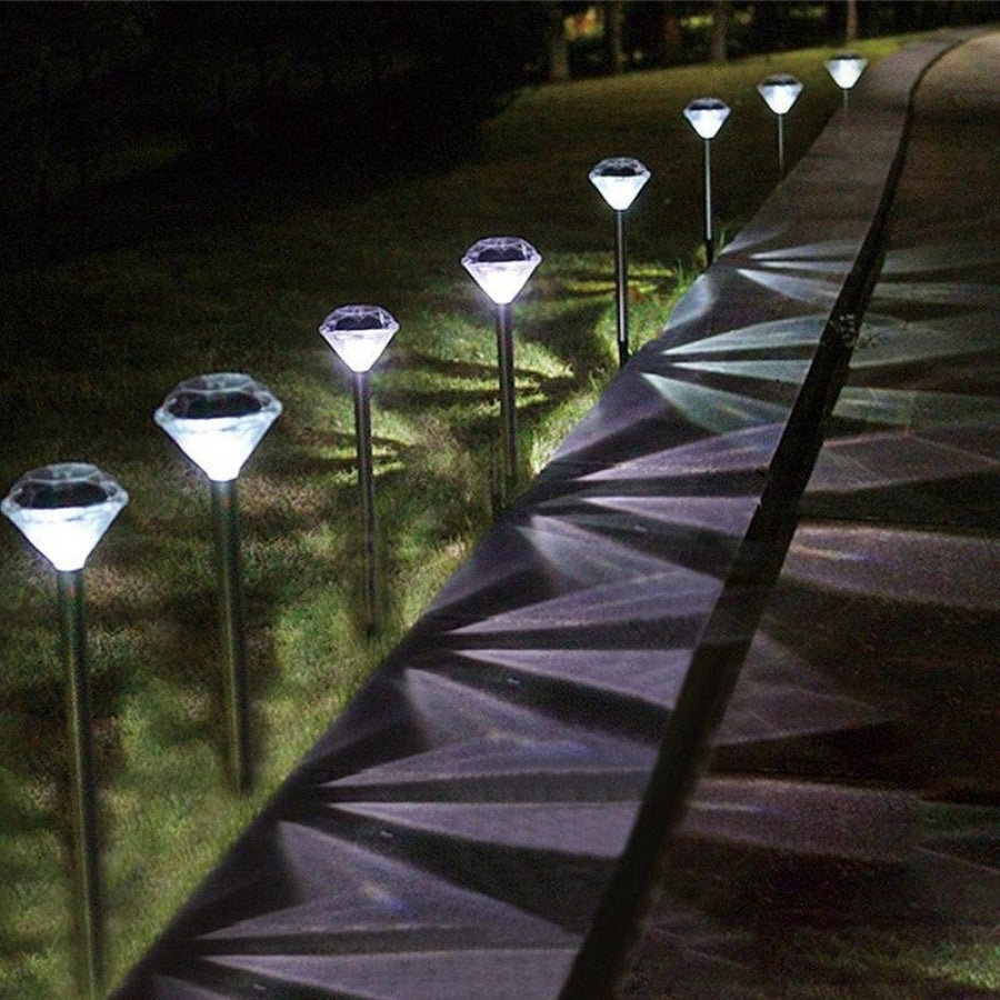 Refletor Luminária Holofote Precious Led com Painel Solar