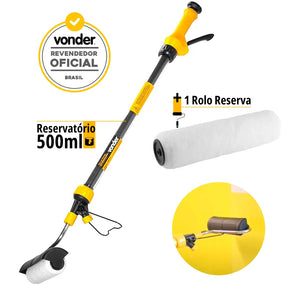 Pinta Fácil Jet Prime™ - Rolo de pintura com reservatório no Cabo + SUPER BRINDE