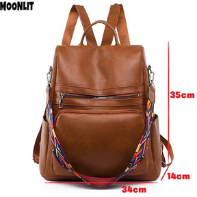 Mochila Feminina Impermeável  – Espaçosa, Versátil e Perfeita para Todas as Ocasiões.