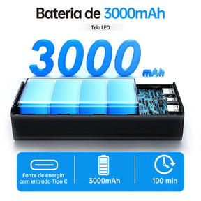 Escova Elétrica Recarregável 9 Em 1 Limpeza - Azzary
