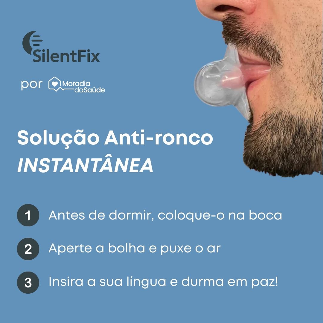 SilentFix® Solução Anti-ronco Instantânea