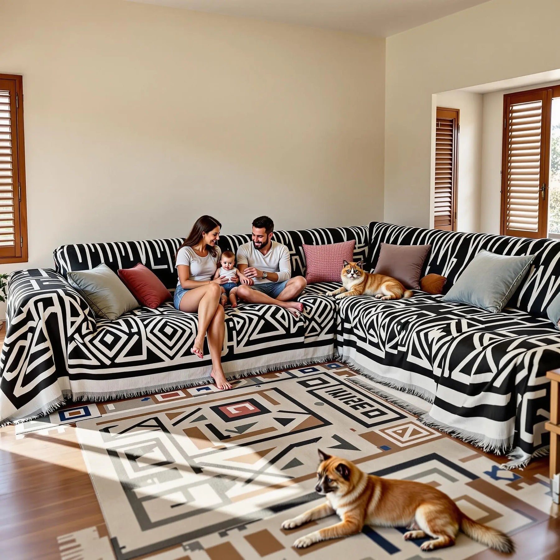 Capa Protetora Sofá PetSafe™ Anti-Pelos Anti-Arranhões e Anti Odores