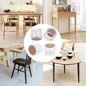 Tampa Para Pernas de Moveis - PéFlex® (Protege contra Riscos e Barulhos)