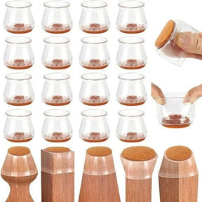 Tampa Para Pernas de Moveis - PéFlex® (Protege contra Riscos e Barulhos)