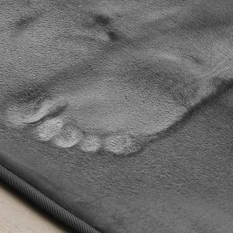 Tapete Antiderrapante de Banho com Textura Pedras