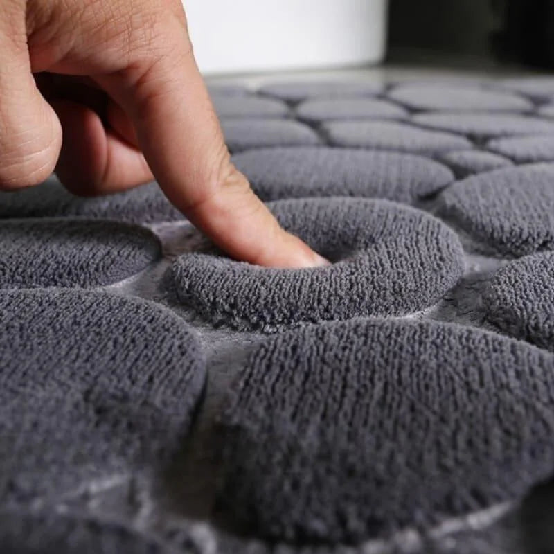 Tapete Antiderrapante para Banheiro em Microfibra – Absorção Rápida