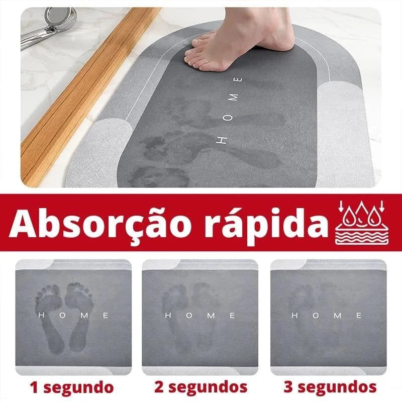 Tapete Antiderrapante Premium para Banheiro