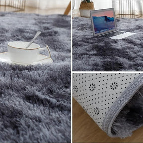 Tapete Macio Felpudo Cinza Escuro Mescla