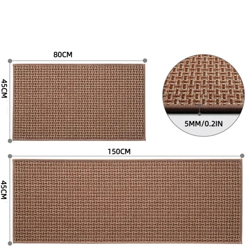 Tapete Premium Antiderrapante e Lavável para Cozinha com Alta Absorção