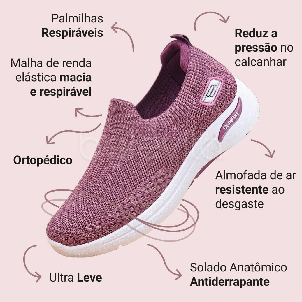 Tênis Anatômico Feminino - Comfort Sneakers