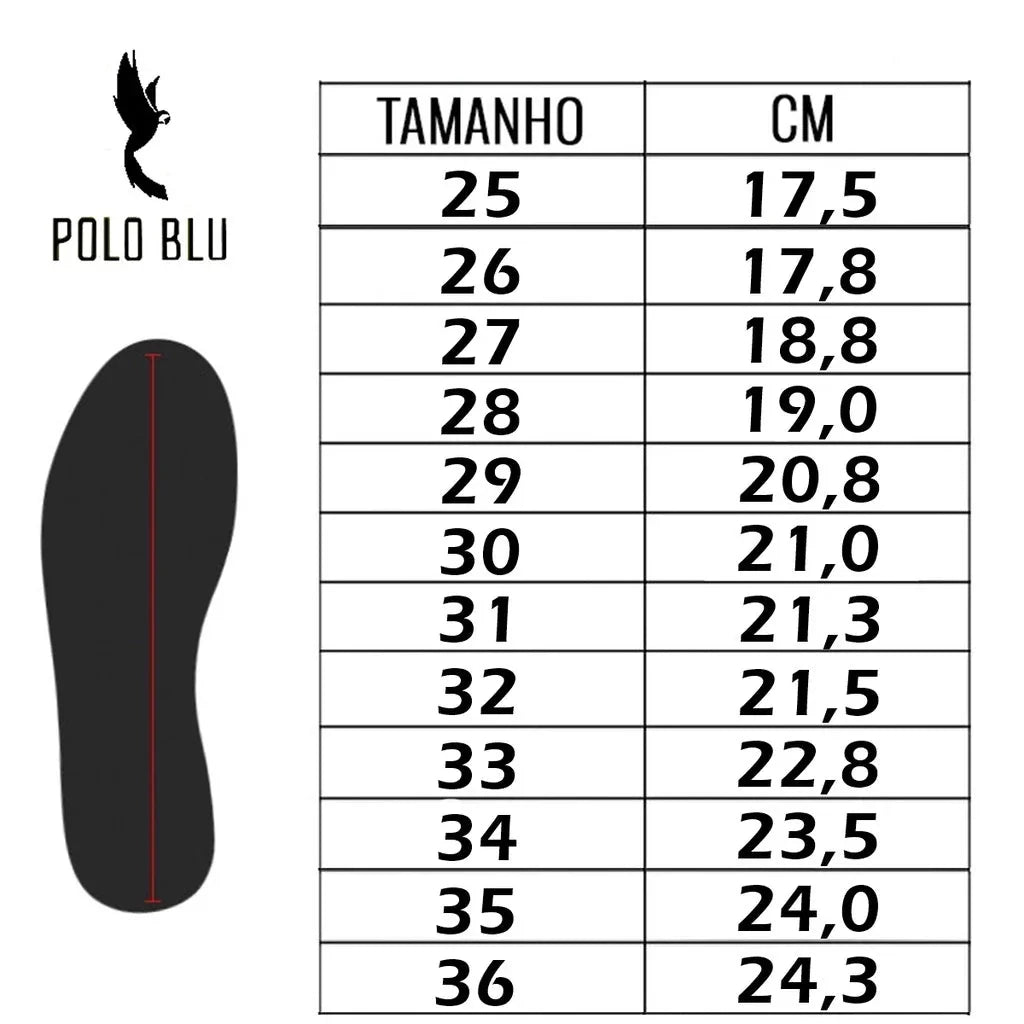 Tênis Infantil Polo Blu