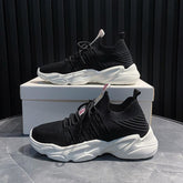 Tênis Knit Confortável Plataforma Feminino