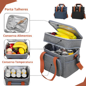 [Compre 1 leve 3] Mochila térmica Premium