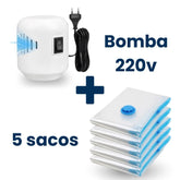 Vacuum Pro – Kit Compactador com Bomba Elétrica