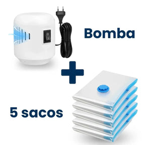 Vacuum Pro – Kit Compactador com Bomba Elétrica