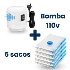 Vacuum Pro – Kit Compactador com Bomba Elétrica