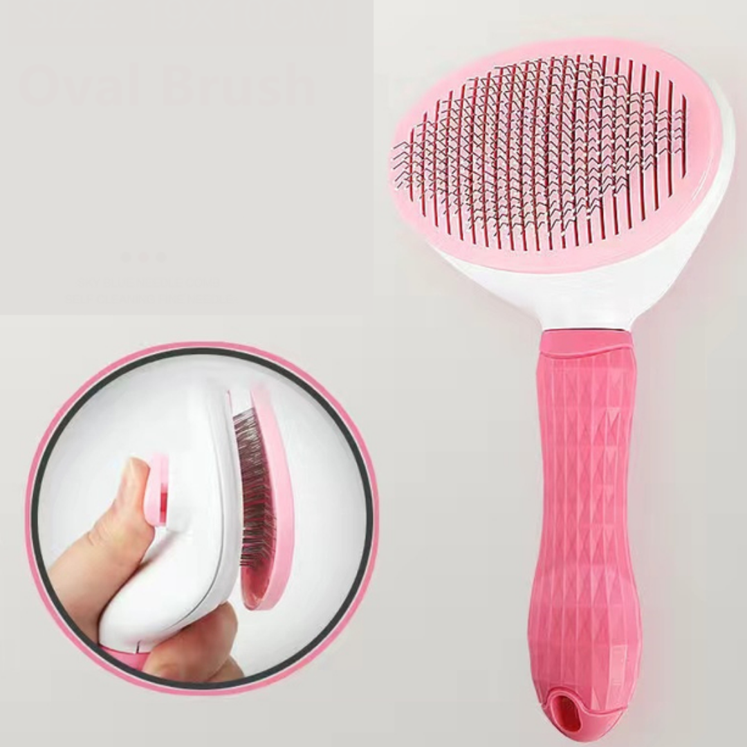 Escova Autolimpante Pet - Rasqueadeira